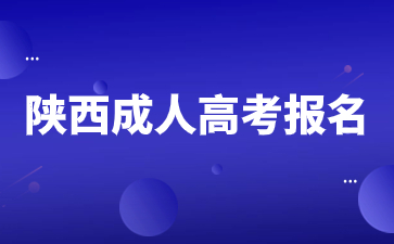 2024年陕西成考报名费用是多少？