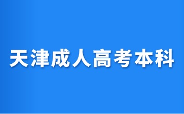 2024年天津成考本科报名官网