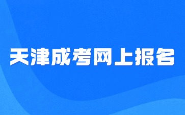 2024年天津成考网上报名要提交哪些材料？